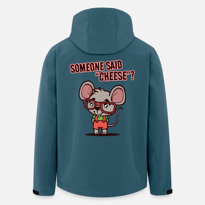 Lieblingstier Statement Ratte Haustiere Tiere - Recycelte Männer Softshell-Jacke von Stanley/Stella - Dunkles Petrol