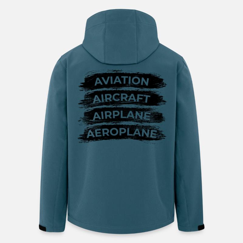 Routine de l’observateur de planification - Veste softshell homme en polyester recyclé Stanley/Stella - bleu pétrole foncé