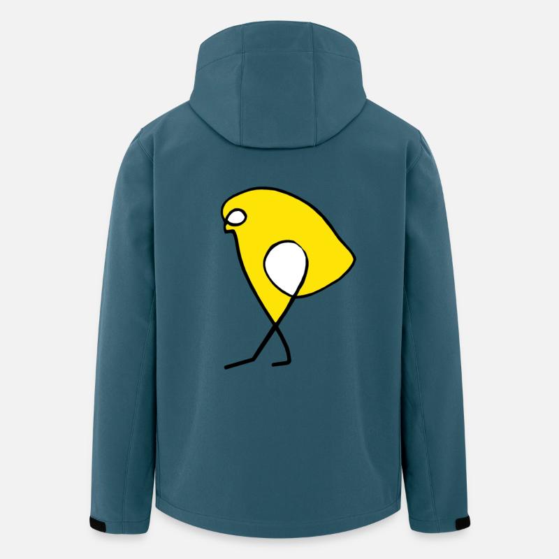 Spatz - Recycelte Männer Softshell-Jacke Discoverer von Stanley/Stella - Dunkles Petrol