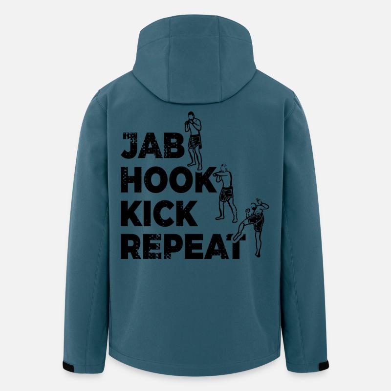 Kickboxer Routine - Men’s Recycled Softshell Jacket by Stanley/Stella - stargazer