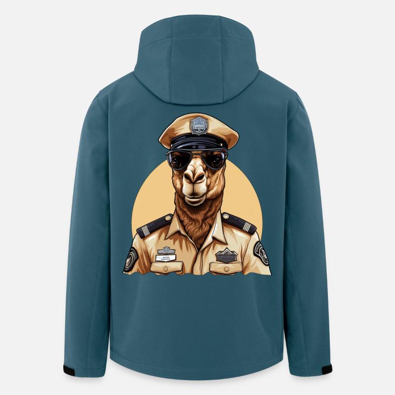 Camel Policeman - Men’s Recycled Softshell Jacket by Stanley/Stella - stargazer