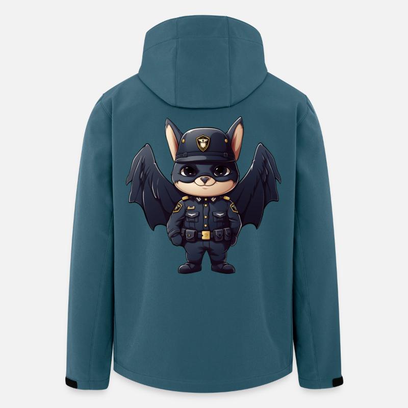 Bat Policeman - Men’s Recycled Softshell Jacket by Stanley/Stella - stargazer