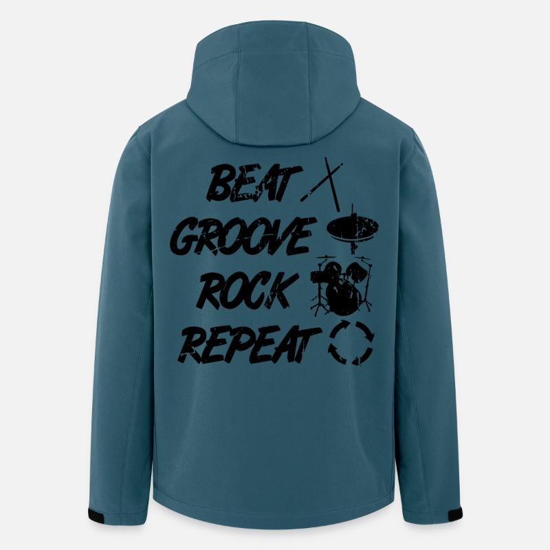 Percussion Techniques - Men’s Recycled Softshell Jacket Discoverer by Stanley/Stella - stargazer