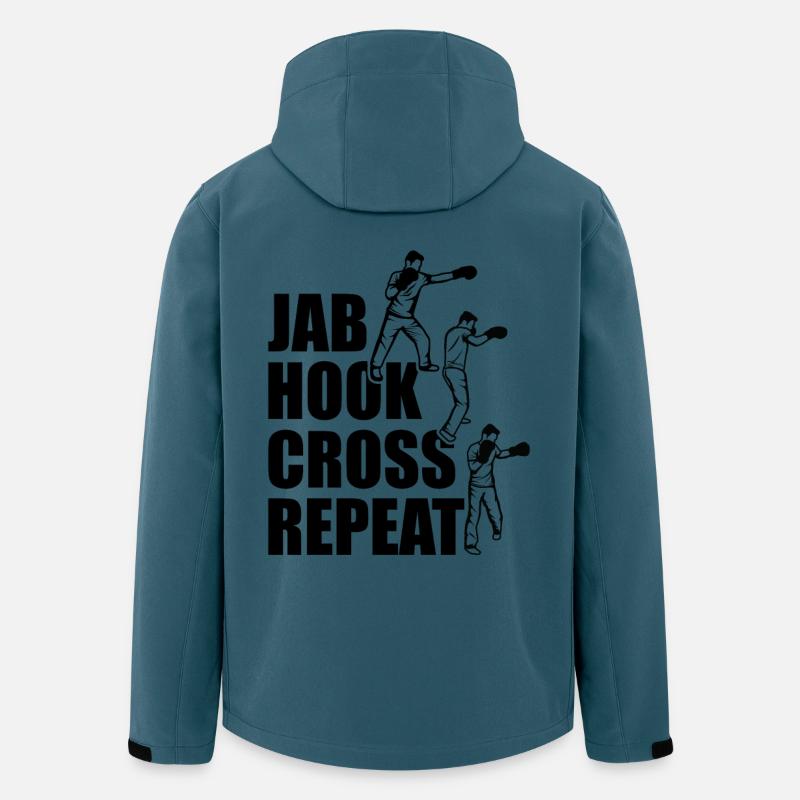 Techniken des Boxens - Recycelte Männer Softshell-Jacke von Stanley/Stella - Dunkles Petrol