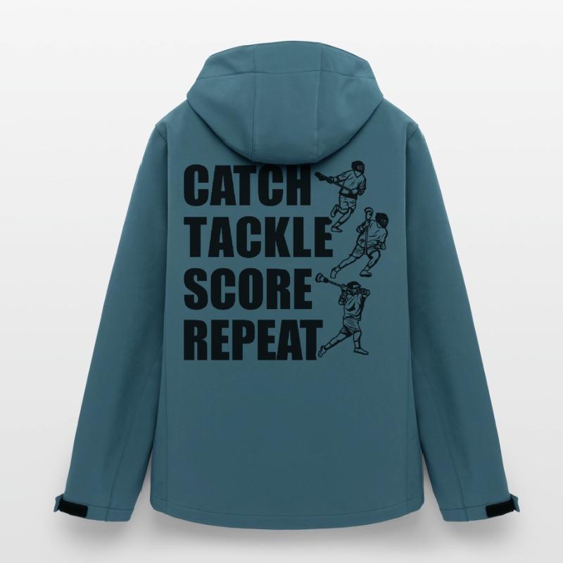 Attraper, plaquer, pointer, répéter Veste softshell homme en polyester recyclé Discoverer Stanley/Stella