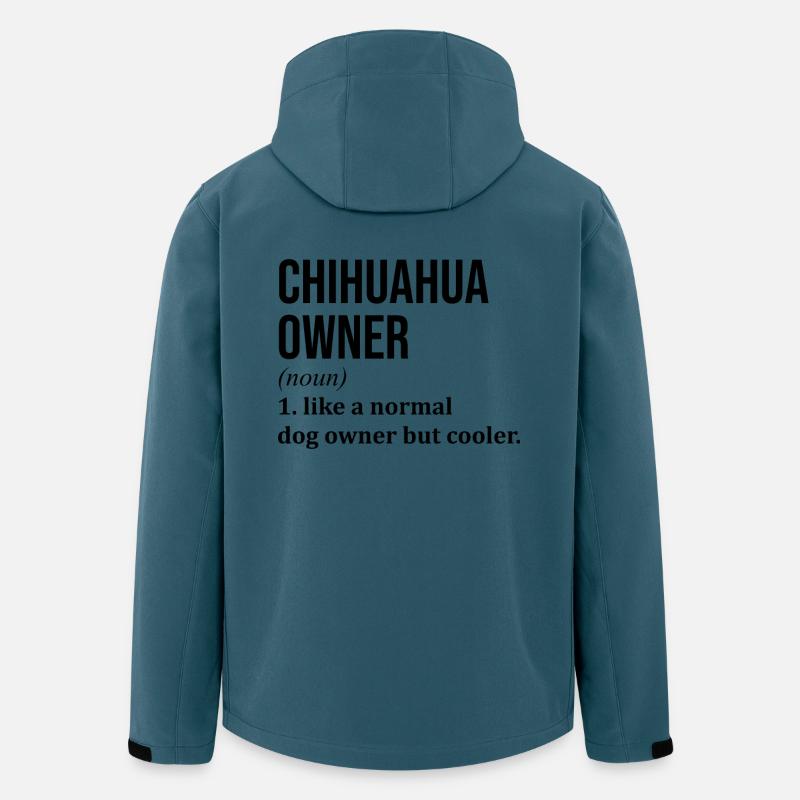 Chihuahua - Recycelte Männer Softshell-Jacke von Stanley/Stella - Dunkles Petrol