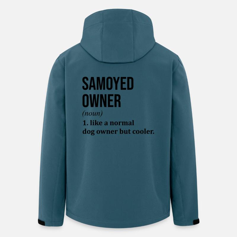 Samojeden - Recycelte Männer Softshell-Jacke von Stanley/Stella - Dunkles Petrol