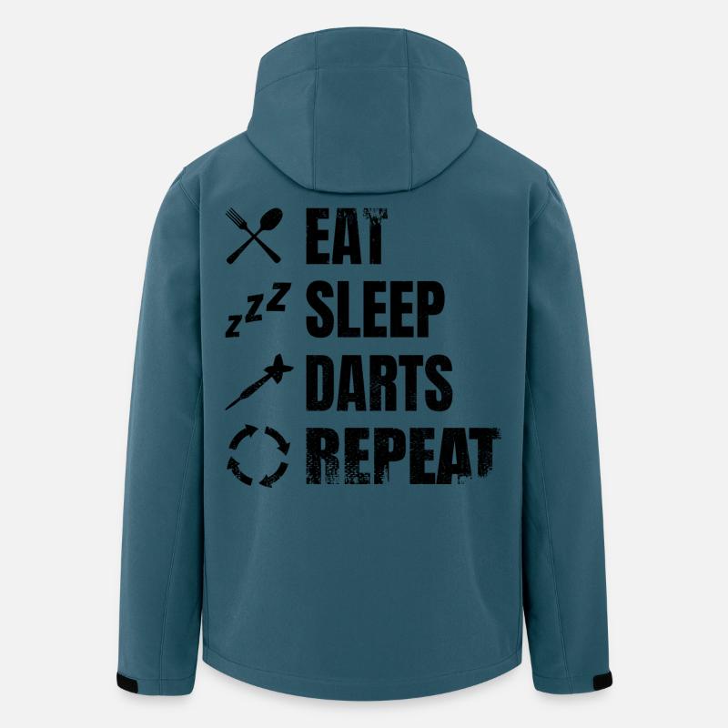 Dart Täglicher Zeitplan - Recycelte Männer Softshell-Jacke von Stanley/Stella - Dunkles Petrol