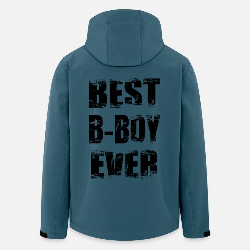 Bester Breakdancer - Recycelte Männer Softshell-Jacke von Stanley/Stella - Dunkles Petrol