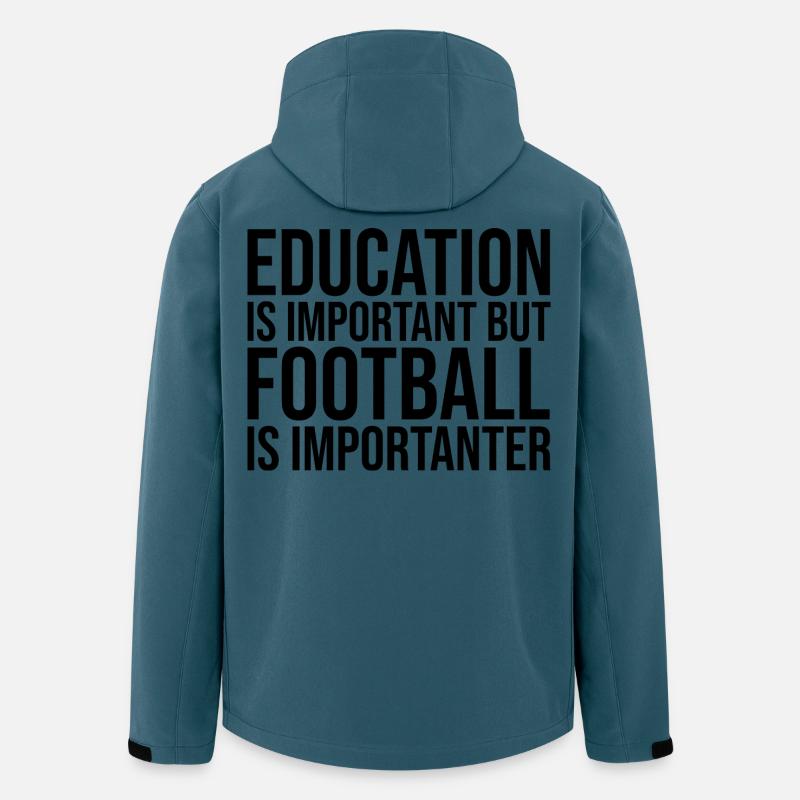 Fußball - Recycelte Männer Softshell-Jacke Discoverer von Stanley/Stella - Dunkles Petrol