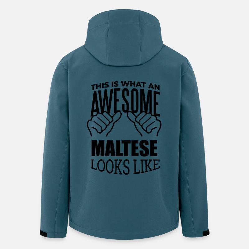 Malta - Recycelte Männer Softshell-Jacke von Stanley/Stella - Dunkles Petrol
