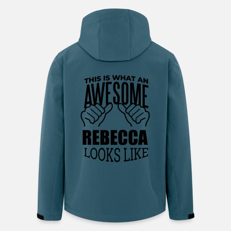 Rebecca - Recycelte Männer Softshell-Jacke von Stanley/Stella - Dunkles Petrol