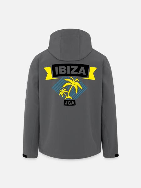 IBIZA Bachelor Party Crew - Men’s Recycled Softshell Jacket by Stanley/Stella - stargazer