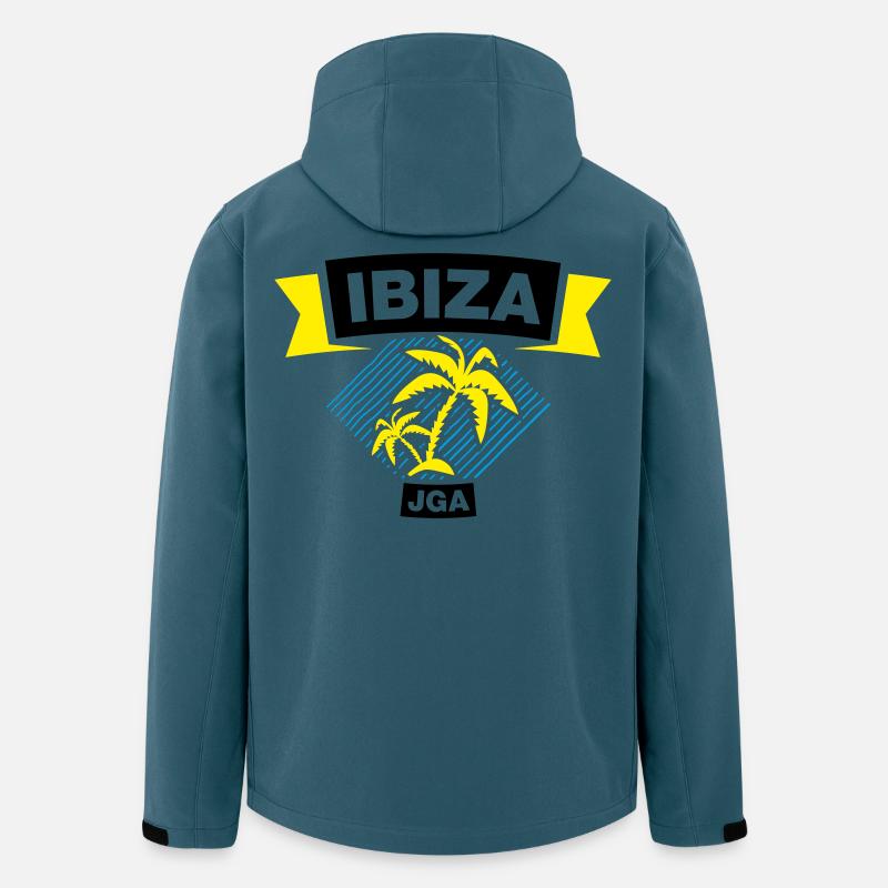 IBIZA Bachelor Party Crew - Men’s Recycled Softshell Jacket by Stanley/Stella - stargazer