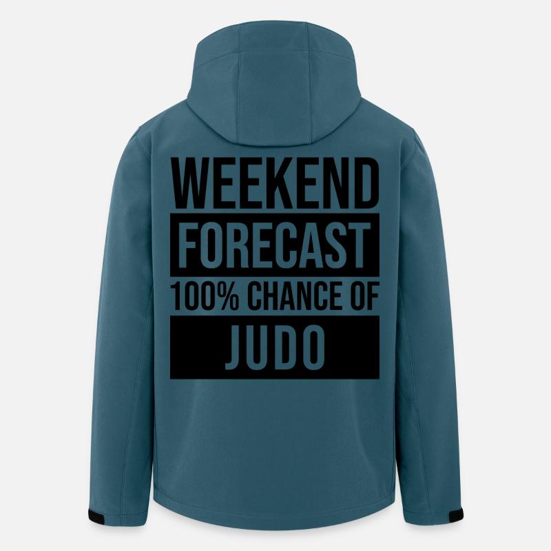 Judo - Recycelte Männer Softshell-Jacke von Stanley/Stella - Dunkles Petrol
