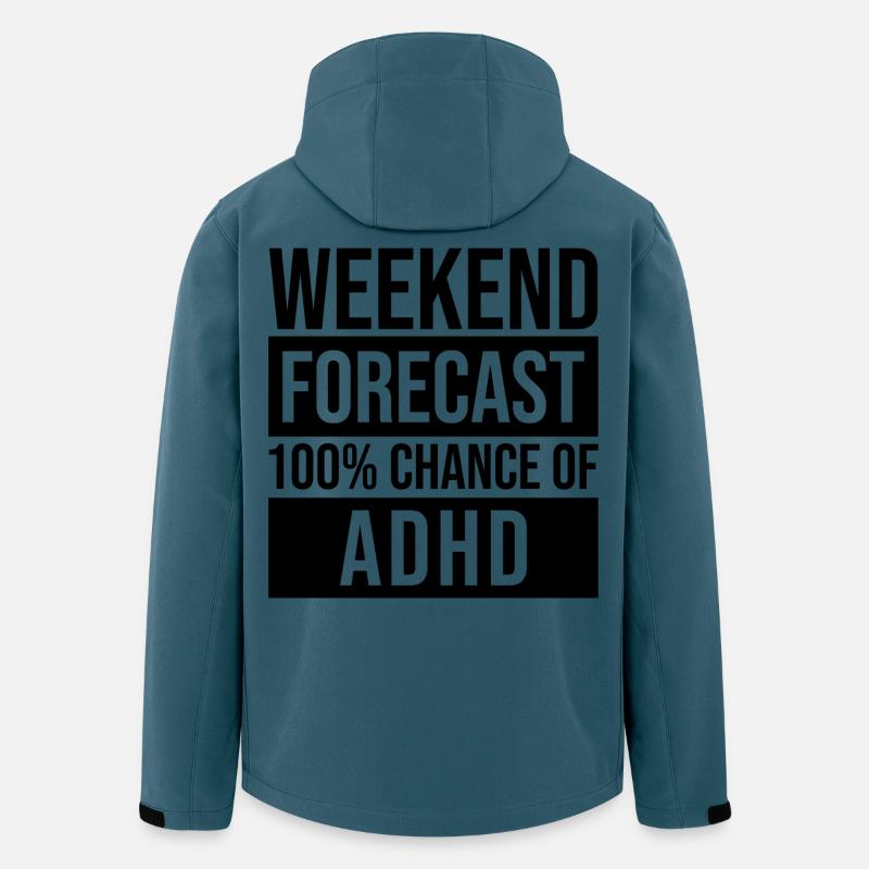 ADHS - Recycelte Männer Softshell-Jacke von Stanley/Stella - Dunkles Petrol