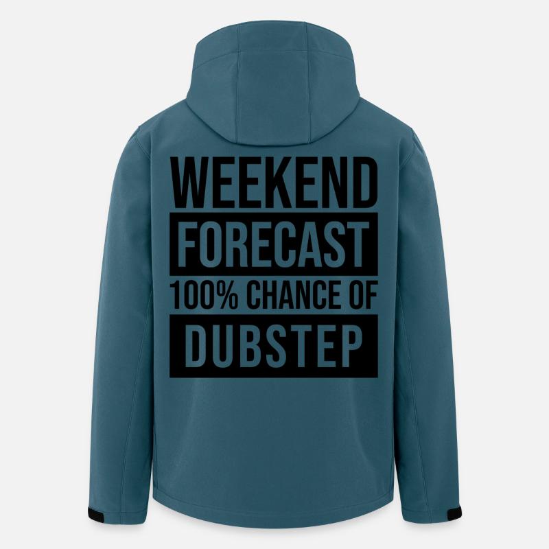 Dubstep - Recycelte Männer Softshell-Jacke von Stanley/Stella - Dunkles Petrol