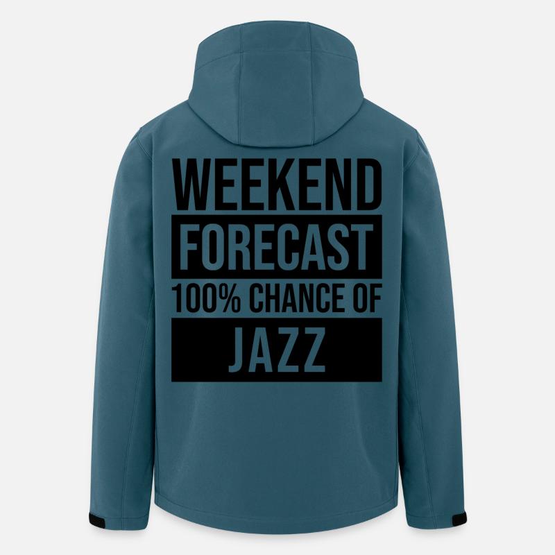 Jazz - Recycelte Männer Softshell-Jacke von Stanley/Stella - Dunkles Petrol