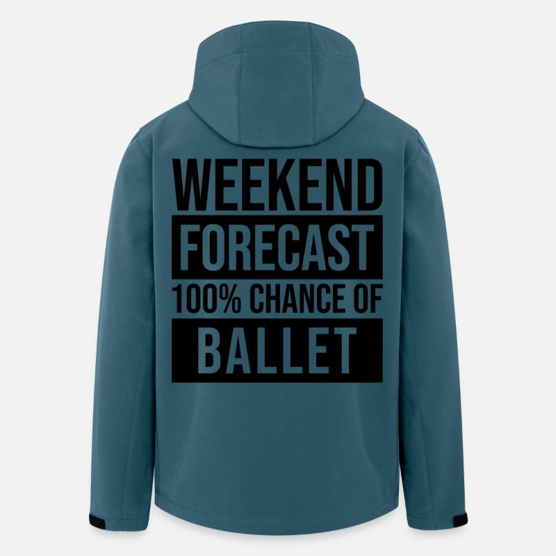 Ballett - Recycelte Männer Softshell-Jacke von Stanley/Stella - Dunkles Petrol