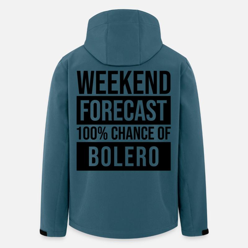 Boléro - Veste softshell homme en polyester recyclé Stanley/Stella - bleu pétrole foncé