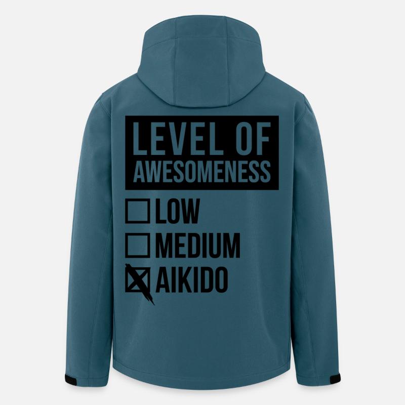 Aikido - Recycelte Männer Softshell-Jacke von Stanley/Stella - Dunkles Petrol