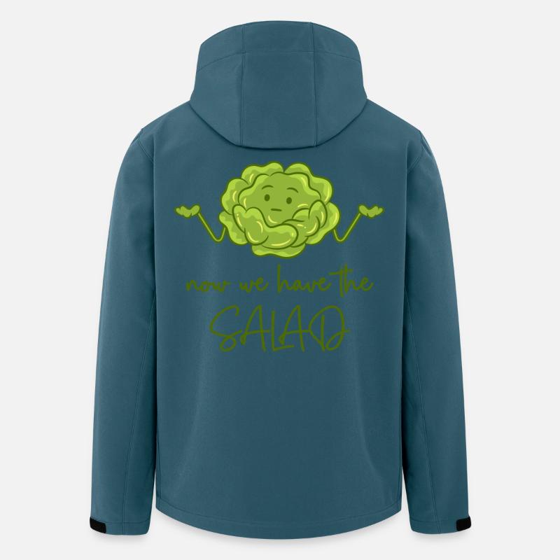 Now we have the salad - Recycelte Männer Softshell-Jacke von Stanley/Stella - Dunkles Petrol