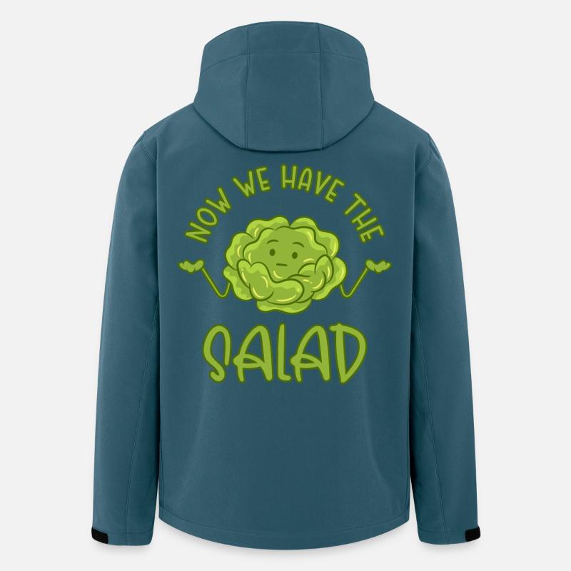 Now we have the salad - Recycelte Männer Softshell-Jacke von Stanley/Stella - Dunkles Petrol