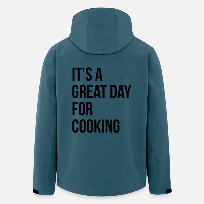 Kochen - Recycelte Männer Softshell-Jacke von Stanley/Stella - Dunkles Petrol