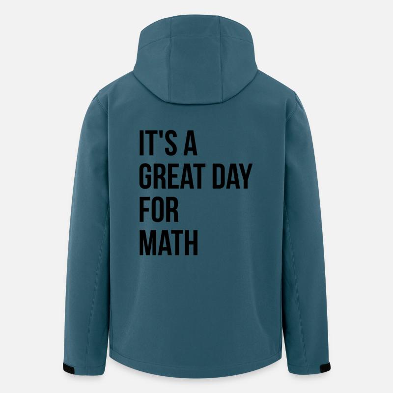 Mathematik - Recycelte Männer Softshell-Jacke von Stanley/Stella - Dunkles Petrol
