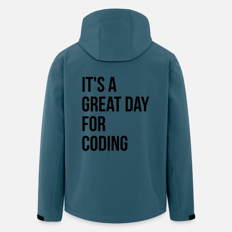 Coding - Men’s Recycled Softshell Jacket by Stanley/Stella - stargazer