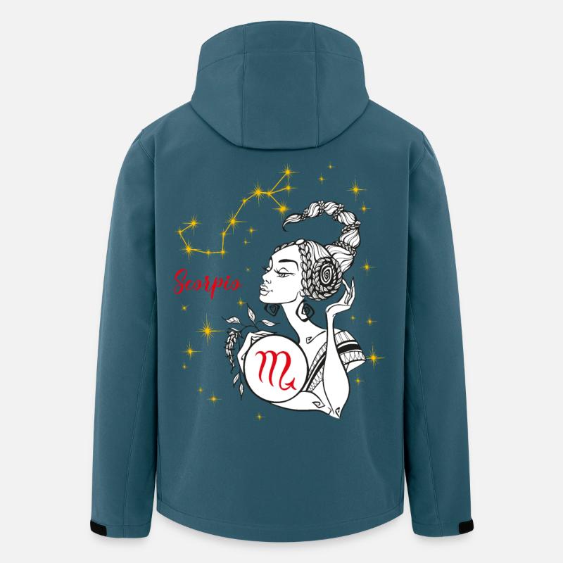 Scorpio - Recycelte Männer Softshell-Jacke von Stanley/Stella - Dunkles Petrol