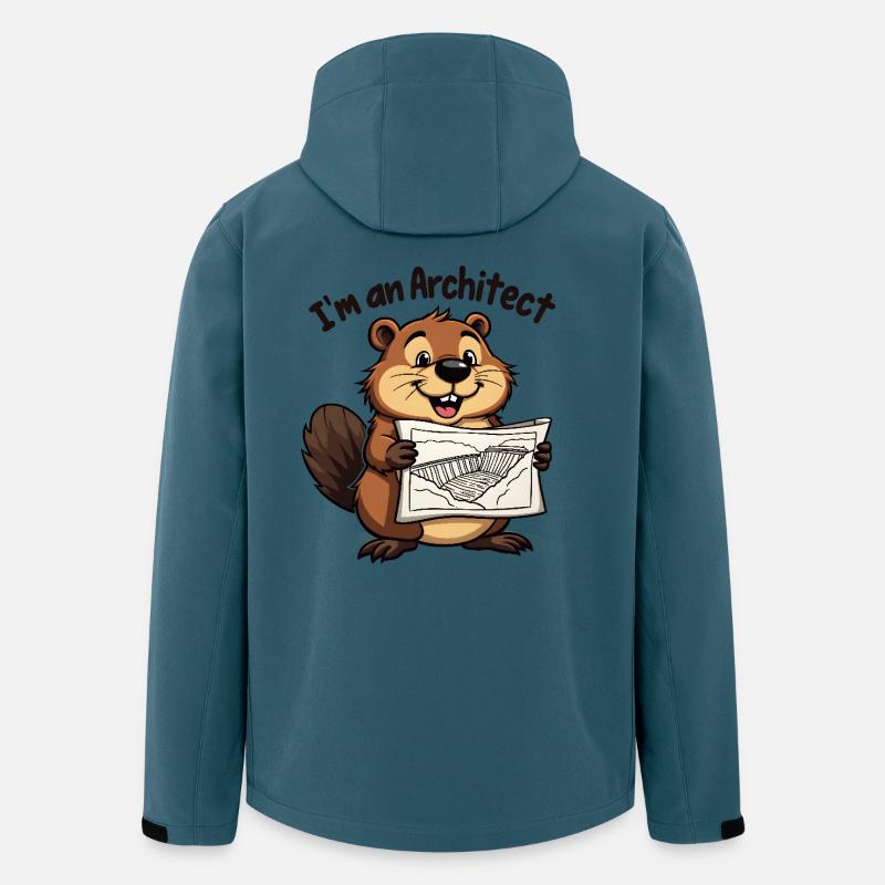 Biber Architect – Dam Builder - Men’s Recycled Softshell Jacket by Stanley/Stella - stargazer