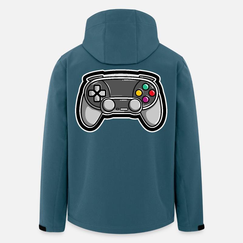 Game Controllers - Men’s Recycled Softshell Jacket by Stanley/Stella - stargazer