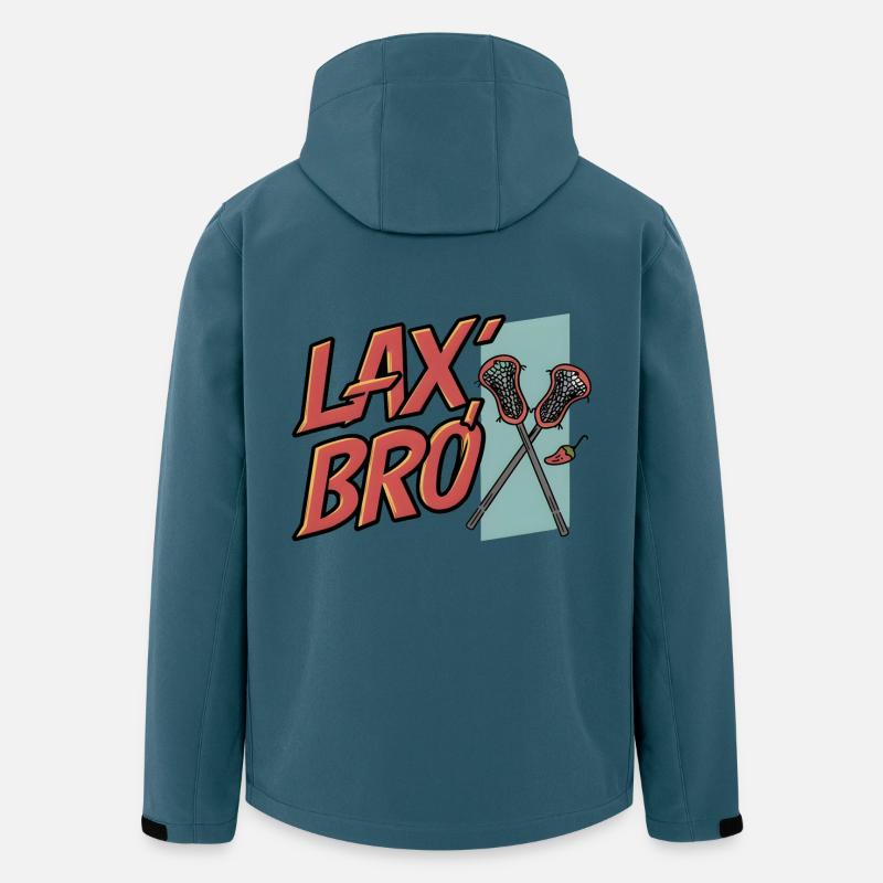 Lax, Bro - Recycelte Männer Softshell-Jacke von Stanley/Stella - Dunkles Petrol