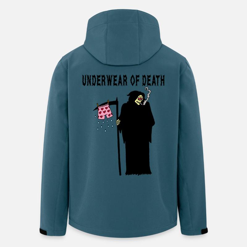 Die Unterhose des Todes - Recycelte Männer Softshell-Jacke von Stanley/Stella - Dunkles Petrol