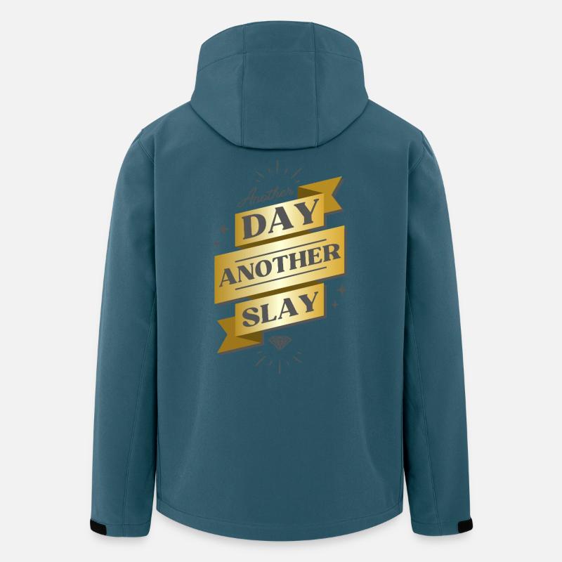 Another Day Another Slay Banner - Men’s Recycled Softshell Jacket by Stanley/Stella - stargazer