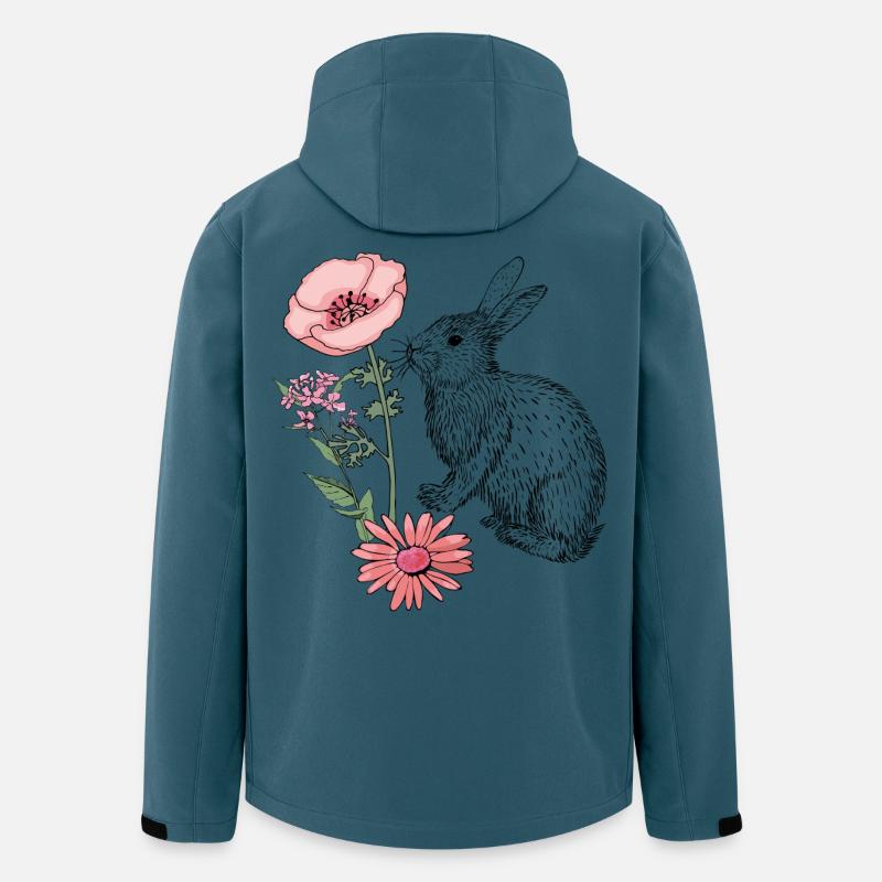 Easter Bunny Happy Easter - Men’s Recycled Softshell Jacket by Stanley/Stella - stargazer