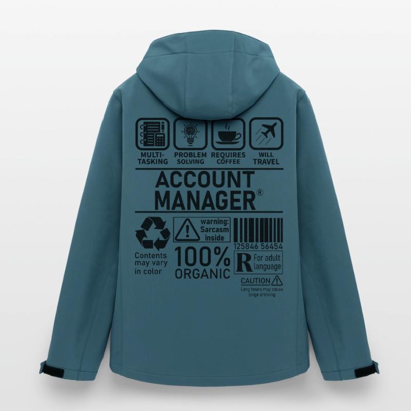account manager multi tasking problem solving Recycelte Männer Softshell-Jacke von Stanley/Stella
