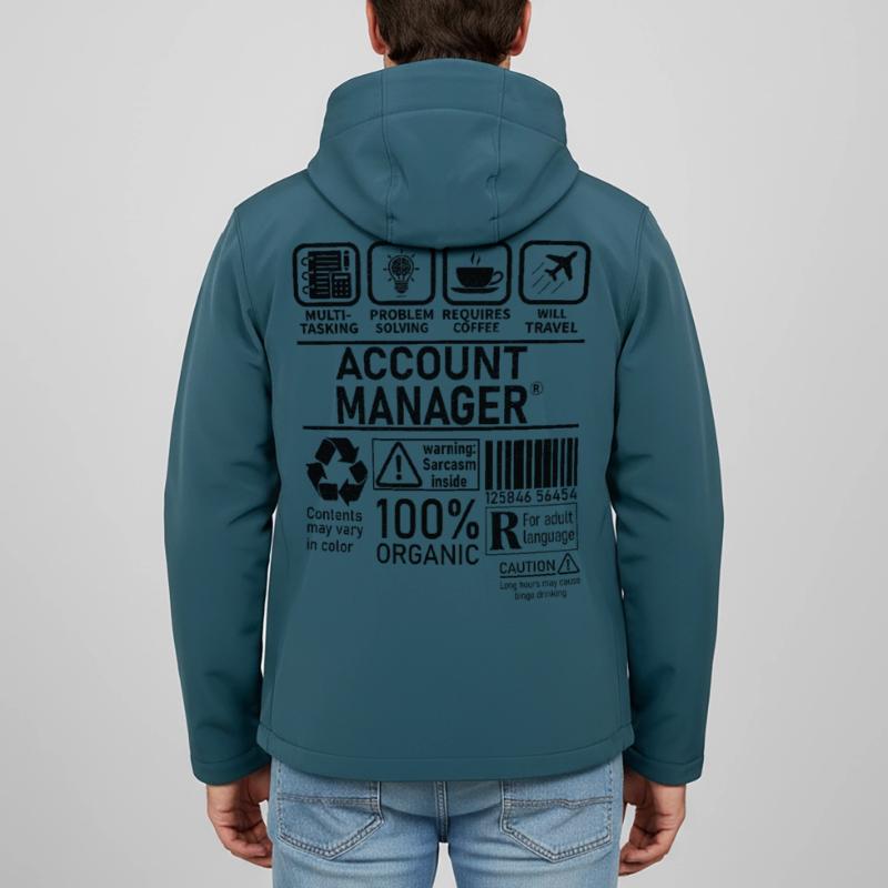 account manager multi tasking problem solving Recycelte Männer Softshell-Jacke von Stanley/Stella