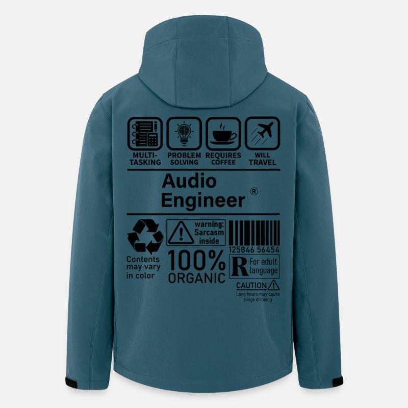 Audio Engineer multi tasking problem solving - Men’s Recycled Softshell Jacket by Stanley/Stella - stargazer