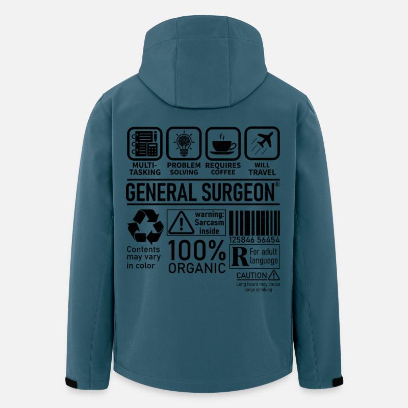 General Surgeon multi tasking problem solving - Men’s Recycled Softshell Jacket by Stanley/Stella - stargazer