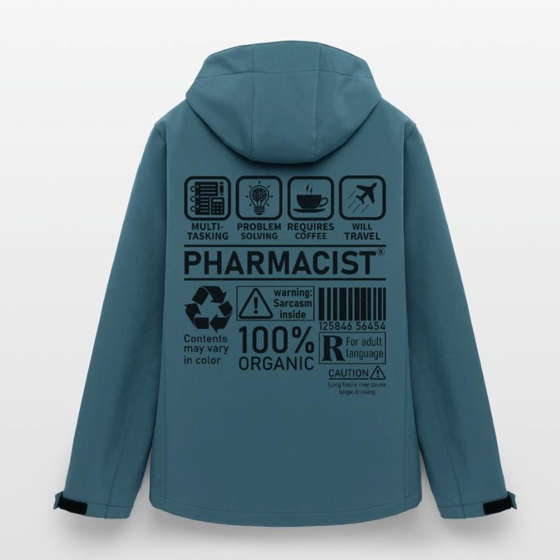 Pharmacist multi tasking problem solving Recycelte Männer Softshell-Jacke von Stanley/Stella