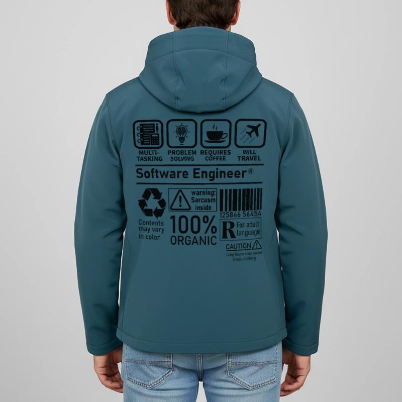 software engineer multi tasking problem solving Recycelte Männer Softshell-Jacke von Stanley/Stella