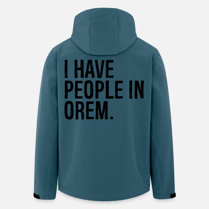 I have people in orem - Recycelte Männer Softshell-Jacke von Stanley/Stella - Dunkles Petrol