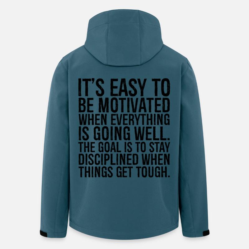 it's easy to be motivated when everything is go - Men’s Recycled Softshell Jacket by Stanley/Stella - stargazer