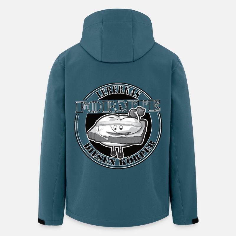Leberkas formte diesen Body. - Recycelte Männer Softshell-Jacke von Stanley/Stella - Dunkles Petrol