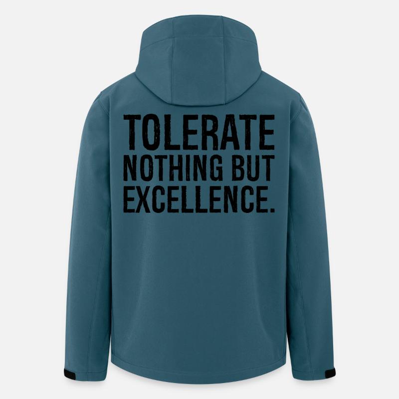 tolerieren nichts als Exzellenz - Recycelte Männer Softshell-Jacke von Stanley/Stella - Dunkles Petrol