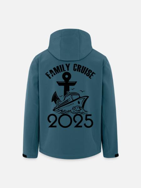 Family cruise 2025 - Men’s Recycled Softshell Jacket by Stanley/Stella - stargazer