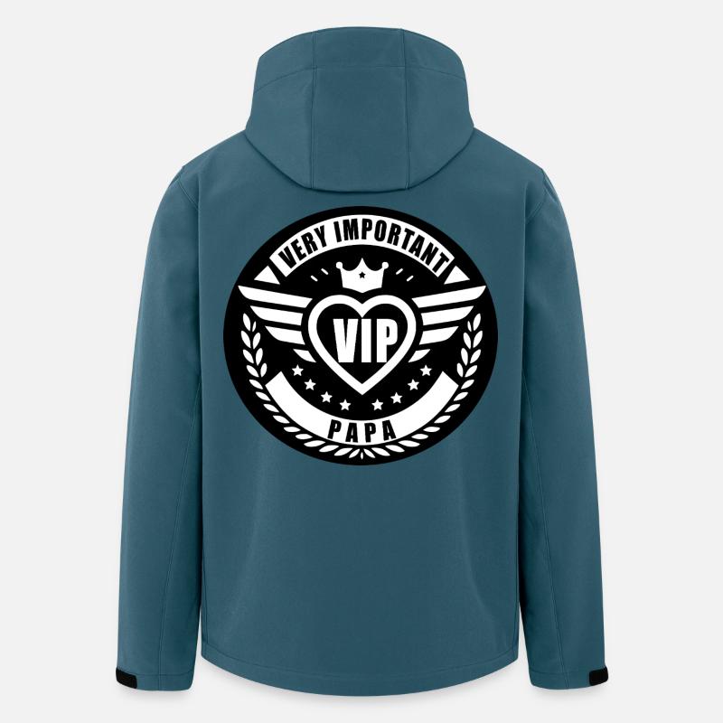 VIP - Recycelte Männer Softshell-Jacke von Stanley/Stella - Dunkles Petrol