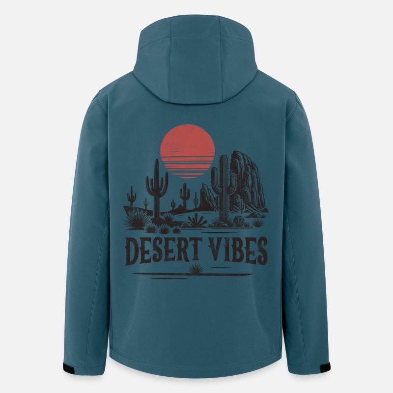 Desert Vibes - Men’s Recycled Softshell Jacket by Stanley/Stella - stargazer